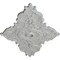 Ekena Millwork Melchor Diamond Ceiling Medallion (Fits Canopies up to 4"), 67 1/4"W x 43 3/8"H x 4"ID x 2"P, Frost CM70X43MLFRF - alternate 4